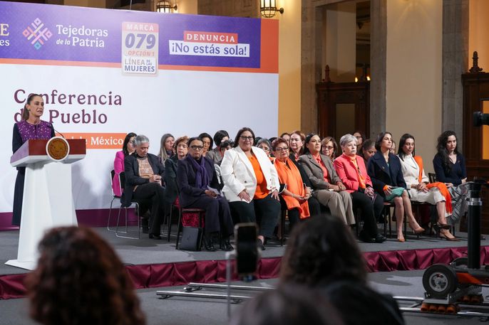 GOBIERNO DE MÉXICO Y ENTIDADES ASUMEN COMPROMISO NACIONAL POR LA VIDA, LA FELICIDAD Y EL RESPETO A LAS MUJERES